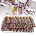 thumbnail image 1 of Pompons pour Artisanat, Chaîne en Dentelle Frangée Pompons Colorés pour Artisanat pour Rideaux, 1 of 8