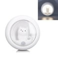 thumbnail image 1 of LED Night Lamp, Creative ABS USB Charging 60mA Motion Sensor Night Light  For Wardrobe For Bedroom, 1 of 8