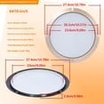 thumbnail image 5 of Set of 2pcs Grille Protective Guard With Stable Frame For Car Sound And Professional Loudspeaker Units, 5 of 13