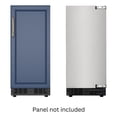 thumbnail image 1 of 15" Built-In Panel Ready Undercounter Beverage Refrigerator in Black, 1 of 6