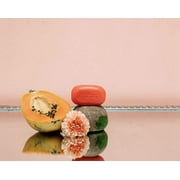 Organic Extract of Papaya Bar Soap - Cleansing, Softens, Clarifies Skin, Promotes Healthy Glow, 80g