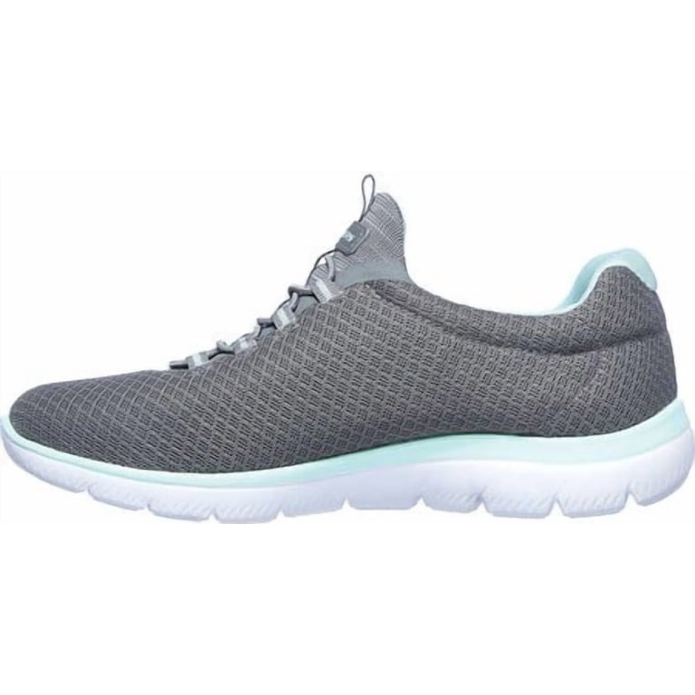 Skechers Gray Mesh Slip-On Athletic Sneakers Skechers On-The-Go Gray Mesh Slip-On Sneakers Women main image 3