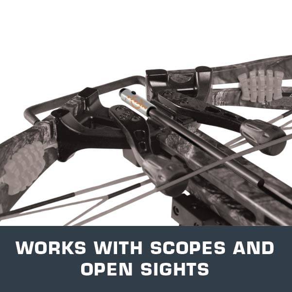 Titan Crossbow Red Laser Boresighter, Gray/Orange, Archery, Aluminum