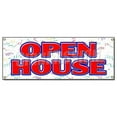 thumbnail image 1 of SignMission B-Open House Open House Banner Sign - For Sale Broker Apartment Home House Real Estate Agent, 1 of 4