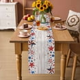 thumbnail image 2 of 4th of July Table Runner 70 Inches, Independence Day Star Vintage American Bed Runner Dresser Scarves Tabletop for Indoor Outdoor Parties/Ceremony/Banquet, 13" x 70", 2 of 9