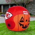 thumbnail image 4 of Sporticulture INFLJHKCC 4 ft. NFL Kansas City Chiefs Team Pride Inflatable Jack-O-Helmet, 4 of 6