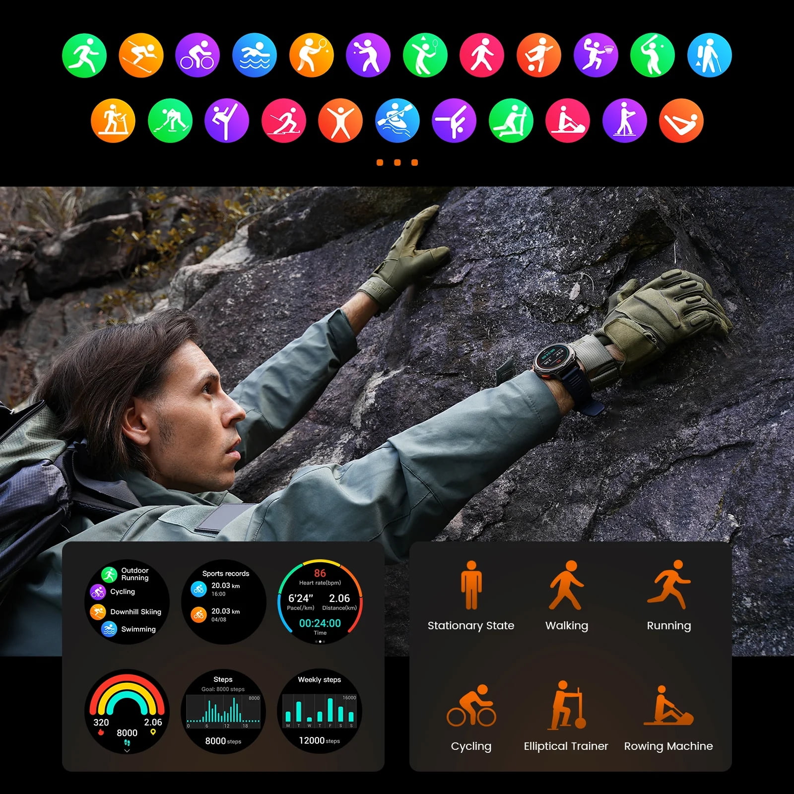 Always on display smartwatch 2019 sales