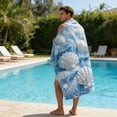 thumbnail image 6 of Kbndieu Oversized Beach Towel, Quick Dry Absorbent Lightweight Thin Bathroom Bath Pool Swim Towels, Large Camping Travel Towels for Summer Vacation Essentials Adult Gift, 6 of 6