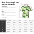 thumbnail image 6 of Lsque Cute Frog1 pattern Hawaiian Shirt for Men, Unisex Summer Beach Casual Short Sleeve Button Down Shirts-Medium, 6 of 9