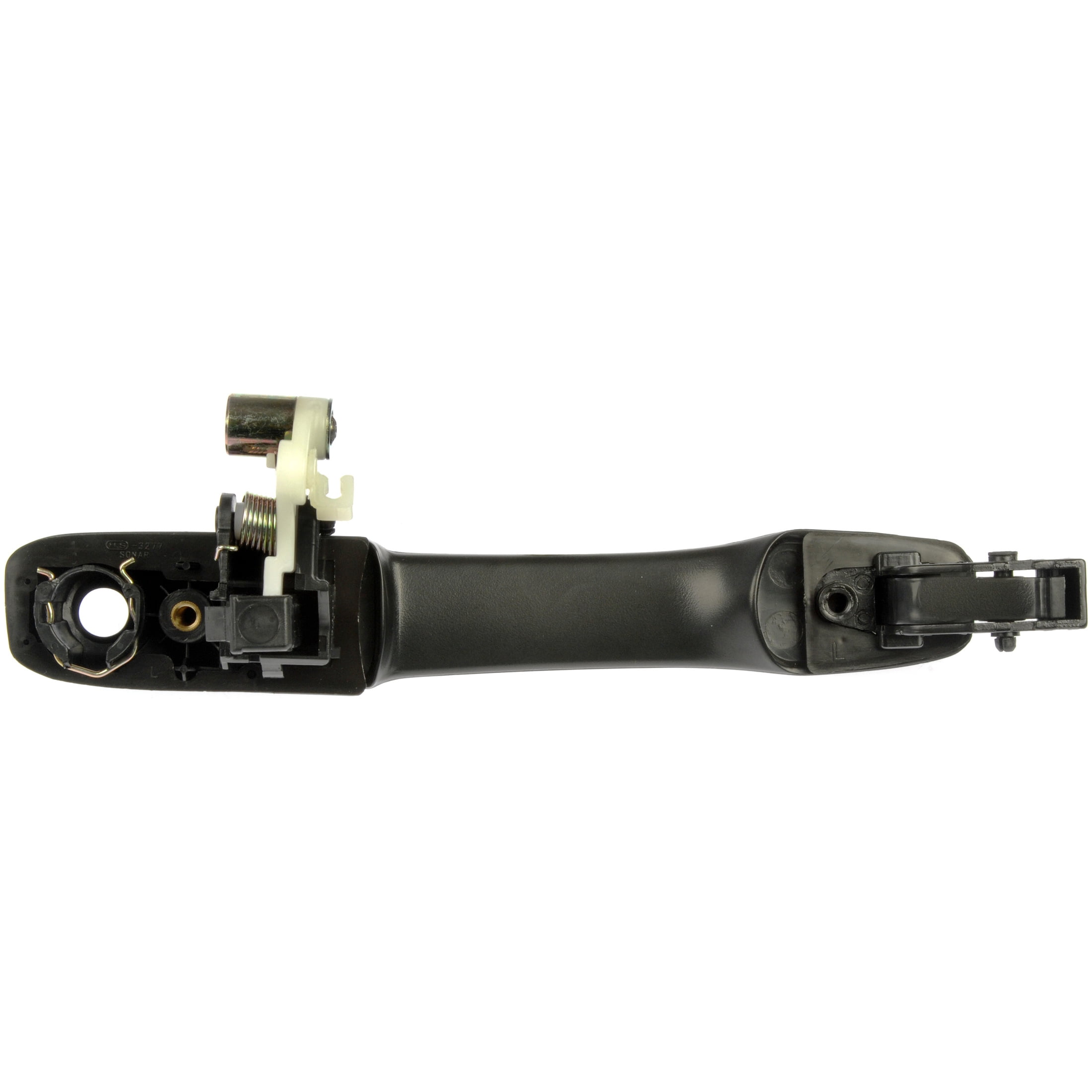 Dorman 79408 Front Driver Side Exterior Door Handle for Specific Honda Models, Smooth Black