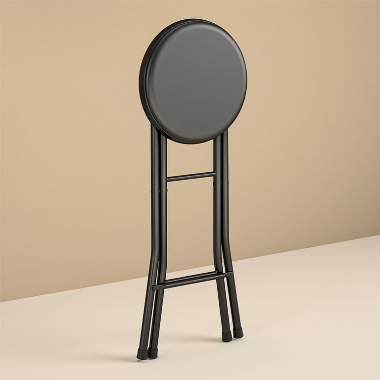 Taburete plegable negro Mini Max Stool