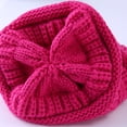 thumbnail image 4 of Women Men's Knitted Beanie Hat Skull Baggy Chunky Messy Ski Winter Cap, 4 of 5