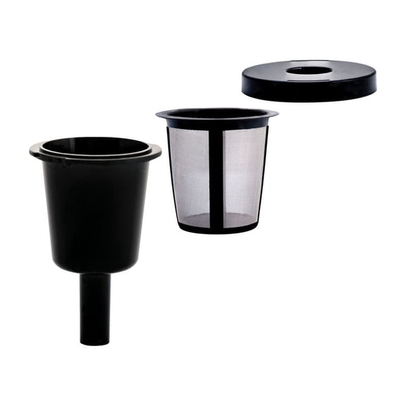 Cafe Brew Reusable Single Serve Coffee Filter System for K-Cups Systems