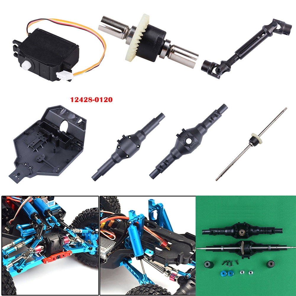 パーツ mooo Wltoys 12428 12423 RC Car Spare Parts Classis/Rear Axle/Arm