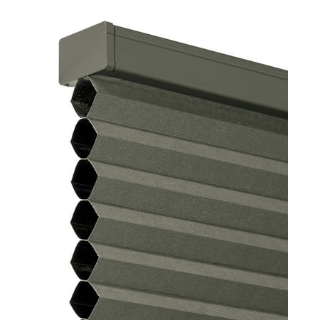 Chicology Cordless Cellular Shade Blackout, Tarpaulin Grey 30"W x 72"H