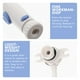 thumbnail image 3 of 1pc Oral Irrigator Manija Agua Hand Manija Manija Accesorio de limpieza oral Compatible para WaterPik WP-100, WP-900, 3 of 8