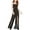 Black - blackwhite, variant on Project 28 Womens Side-Slit Jumpsuit, Black, X-Large