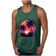 thumbnail image 1 of Camisetas de Tanque de los Hombres Tanque de los Hombres Incolor Gradiente de Impresión Cuello Redondo Correa Delgada Fuga Atrás Regular Casual Deportes Blusas de Tanque, 1 of 5