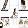 thumbnail image 6 of FORMRS Womens Crossbody Sling Bag Travel Daypack Shoulder Chest Backpack, Red Christmas House, 6 of 7
