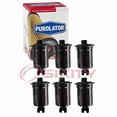 thumbnail image 3 of 6 pc Purolator F45068 Fuel Filters for 0-986-450-221 043-1007 186100-3451 186100-4020 23300-20020 23300-29045 23300-74290 23300-79545 23639 25313809 33502 33622 33639 3639 71-638 86502 95502 ALG-6065, 3 of 3
