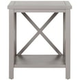 thumbnail image 3 of SAFAVIEH Candence Nautical Cross Back End Table, Quartz Grey, 3 of 5