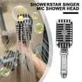 thumbnail image 2 of Microphone Shape Shower Head Hot J9, 2 of 6