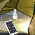 thumbnail image 5 of 2PC 9W/12W Solar Light Waterproof USB Charged Hanging Emergency Sunlight Powered Lamp Outdoor Indoor House Solar Bulb Light Solar Panels, 5 of 6