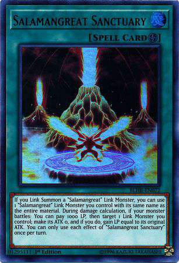 YuGiOh Battles of Legend: Hero's Revenge Ultra Rare Salamangreat Sanctuary BLHR-EN072