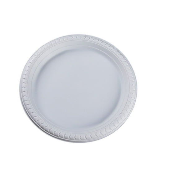 Disposable Plastic Circular Plates, Vegetable Plates, Barbecue Fruit Plates, Cake Plates 11 inches