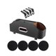 thumbnail image 2 of Caja de almacenamiento shamjiam respaldo de asiento portavasos colgantes resistente al desgaste Universal 4 Negro, 2 of 8
