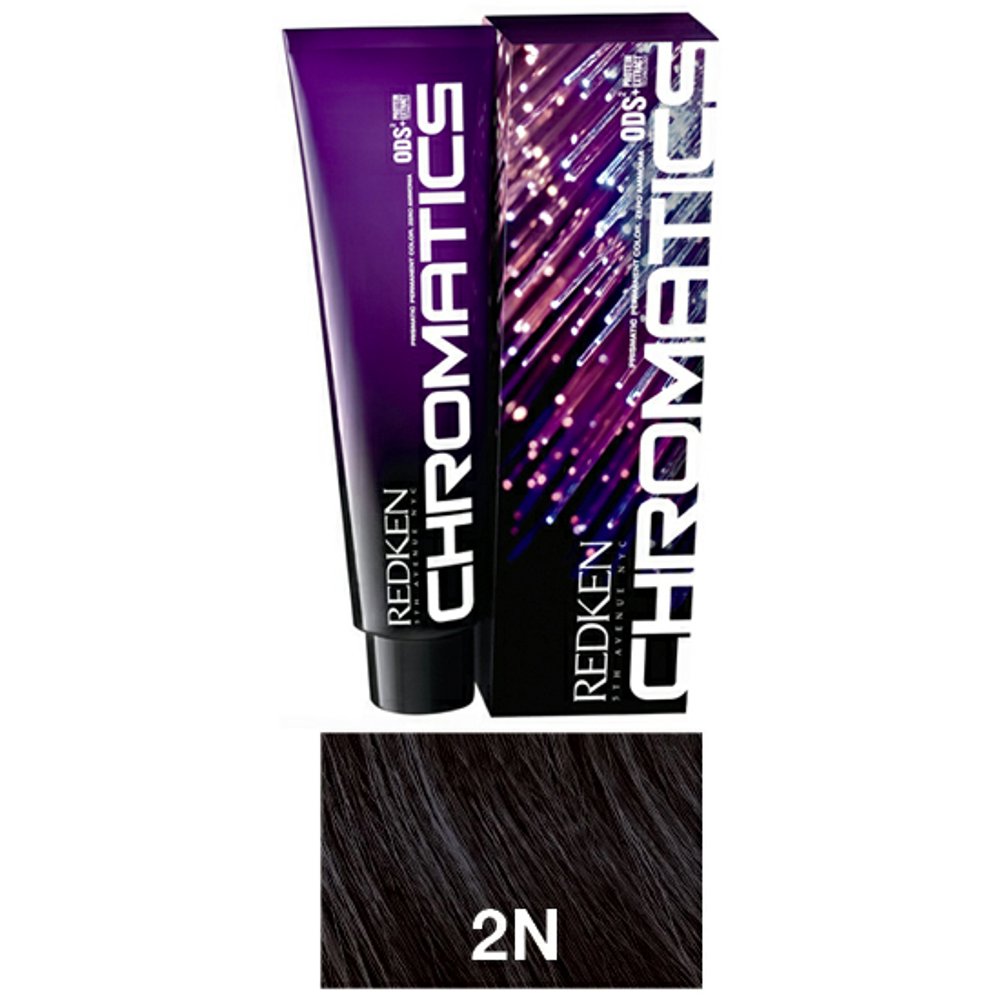 Redken Chromatics Prismatic Permanent Hair Color 2n Naturals Pack Of 1 With Sleek Comb 