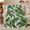 Green Banana Leaves, variant on Tropical Hibiscus Monstera Botanical, Cozy Bird Art Scene, Warm Flannel Blanket for Beach House and Living Room, Bird Lovers Housewarming Gift, Artistic Home Decor