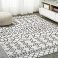 thumbnail image 5 of JONATHAN Y SANTA MONICA 5 x 8 Area Rug, Kafel Tribal Bohemian - Ivory/Black, SMB130E-5, 5 of 10