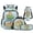 Capybara Print, variant on KUIFORTI Strawberry Axolotl Elementary School Bag Set with Lunch Bag, 4Pcs Kids Backpack for Girls, Cute Bookbag with Pencil Pouch & Water Bottle Sleeve for Back to School Gifts