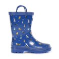 thumbnail image 2 of Regatta Great Outdoors - Botas de agua con estampado Minnow para niños/niñas (Azul Petróleo) Regatta UTRG1250_petrolblue, 2 of 6