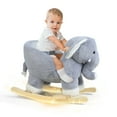 thumbnail image 4 of Lanzxjv Baby Rocker Chair, Elephant Baby Rocking Horse, Stuffed Plush Ride-on Rocking Horse, Rocking Horse for Toddlers 1-3, with Music Sound, 4 of 6