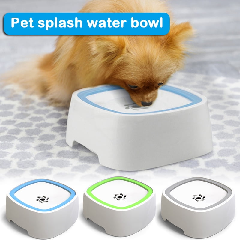 no spill dog water bowl