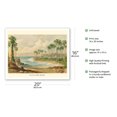 thumbnail image 2 of Palmyra Palm Trees (Toddy Palms) - Sri Lanka (Ceylon) - Vintage Botanical Illustration by Ernst Heyn c.1889 - Fine Art Matte Paper Print (Unframed) 16x20in, 2 of 4
