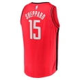 thumbnail image 3 of Youth Fanatics Reed Sheppard Red Houston Rockets 2024 NBA Draft Fast Break Player Jersey - Icon Edition, 3 of 3