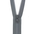 thumbnail image 2 of Costumakers One-Way Separating Zipper 60 cm (24), Rail, #5 Vison Melded Teeth, 2 of 3