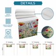 thumbnail image 7 of Table Runner Dresser Scarf 13 x 48 Inch Spring Farmhouse Floral Nature Red Wildflower Botanical Table Runners Non-Slip Heat Kitchen Dining Table Decor for Indoor Outdoor Home Party Decoration, 7 of 7