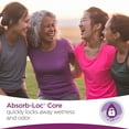 thumbnail image 4 of Poise Incontinence Panty Liners, Very Light Absorbency, Long, 132 Count, 4 of 6