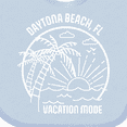 thumbnail image 4 of Inktastic Summer Vacation Mode Daytona Beach Florida Boys or Girls Baby Bib, 4 of 4