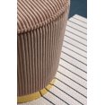 thumbnail image 2 of Hometrends corduroy ottoman, 2 of 3