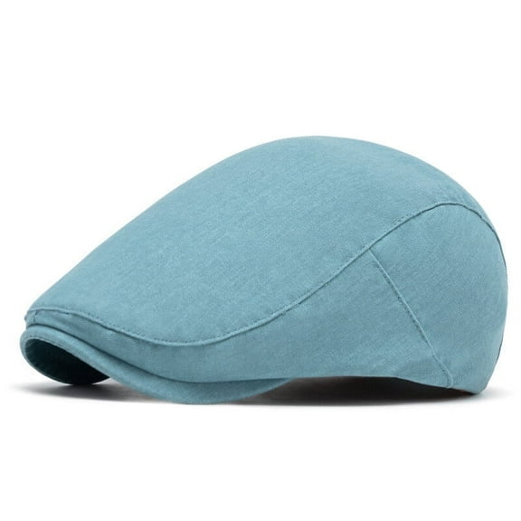 Women Cotton Duckbill Newsboy Flat Beret Hat Cycling Driving Spring Summer Cap