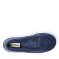 dearfoams women's rebecca microfiber velour slipper