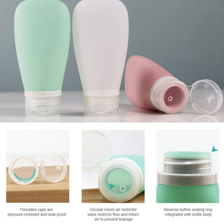 Silicone Travel Bottle - Reusable, Squeezable and Soft - Leak-proof –  EcoXCulturedev