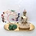 thumbnail image 4 of LCXmlly Mini Tongs Crystal Tree Ornament Standing Meditation Symbol Desktop Decor Household Accessories, 4 of 6