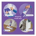 thumbnail image 7 of PowerMop Starter Kit, 15.4 x 5.3 White/Purple Cloth Head, 26" Silver Aluminum Handle | Bundle of 5 Cartons, 7 of 7