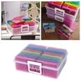 thumbnail image 4 of Cajas de almacenamiento de fotos extra grandes - Estuches de fotos para guardar fotos, organizador de fotos Hugo Cajas de almacenamiento de fotos, 4 of 10